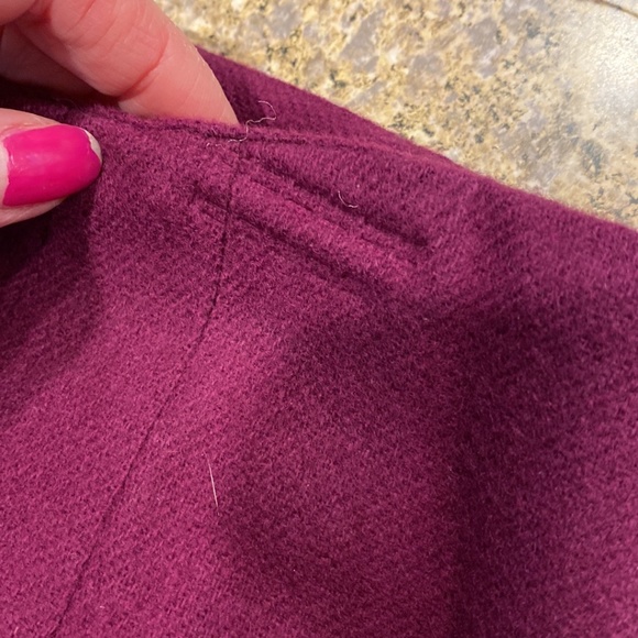 NWT Savannah Plum Purple Wool Skirt With Flaws 16 Petite - Picture 15 of 16
